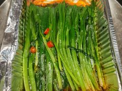 锡纸韭菜-老虎滩大连海鲜烧烤(建邺云锦路总店)