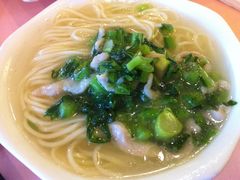 雪菜肉丝面-上海老饭店(北京分店)