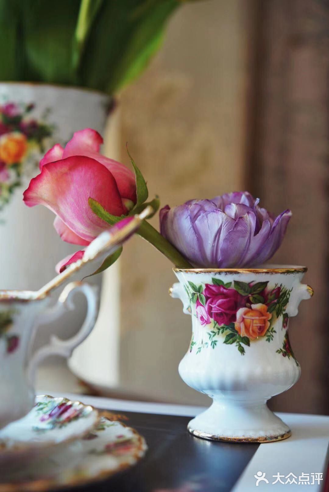 一定是忘记了，花。阿尔伯特的杯型是我永远喜欢的