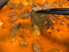 自制不老牛肉汤锅-付掌柜在成都·热炒砂锅集(金禾店)