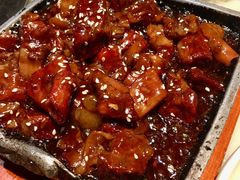 老陈醋烧牛肉-杏花堂·山西菜馆(晋中万达店)