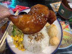 瑞士汁原只大鸡脾饭-港爺茶檔·茶餐厅(东晓南路店)
