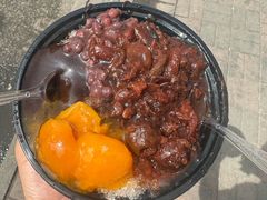老味杏肉红豆刨冰-小胖老味刨冰