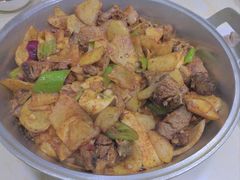 -尕有炕锅烤羊肉