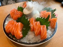 厚切深海三文鱼刺身-万岁寿司(万国店)