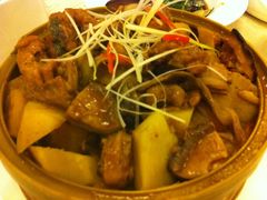 滑鸡烧白薯，不好吃-金百万烤鸭店(马甸店)