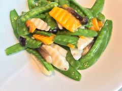 鸡纵菌田园小炒-雀蓝川菜(奥体广场店)