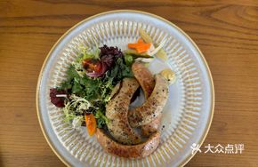 Pan-Fried German Sausage