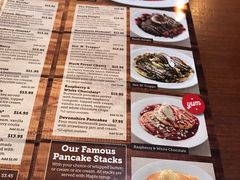 菜单-Pancakes on the rocks(Darling Harbour)