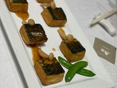 金柱雪菌翡翠豆腐-唐宫海鲜舫