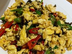 地皮菜炒鸡蛋-九十九顶毡房(阜石路店)