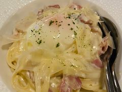 奶油培根半熟蛋意面-EN SPACE恩空间