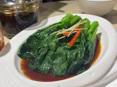 白灼广东芥兰-香港池仔记肠粉王(博多新记襄阳南路店)