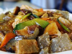 三鲜焖子-李连贵酒家熏肉大饼(昆明街店)