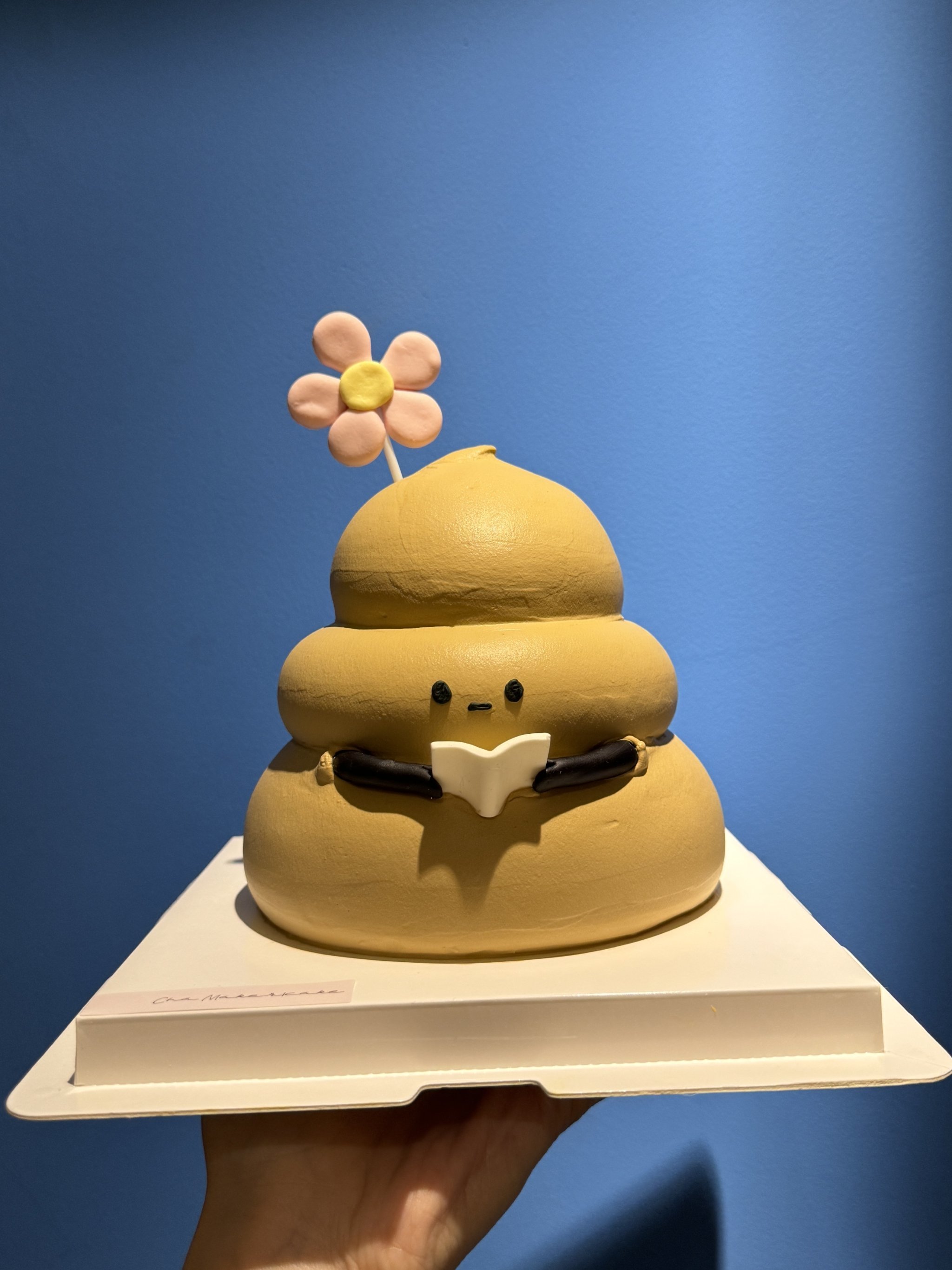 造型独特的"花粪图强"蛋糕你能接受吗?