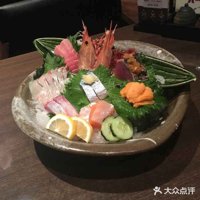 东京和食 Sun with AQUA刺身拼盘图片