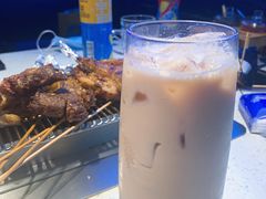 大红袍珍珠奶茶-大成活海鲜烧烤龙虾(静安大融城店)