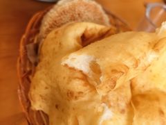 棉籽油炸大油饼-峪鸡餐厅