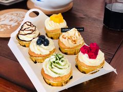 芒果纸杯蛋糕-MOKKA莫卡咖啡(大名路店)