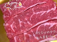 京都雪花牛肉寿喜锅-花潮料理艺食馆(世欧广场店)