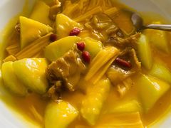 金汤丝瓜焖鲜腐竹-宴南庭·闽味私房菜