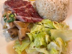 叉烧拼油鸡饭-永祥烧腊餐厅(虹口店)