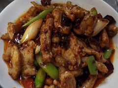 宫爆板筋-胖哥家藏菜(护国路店)