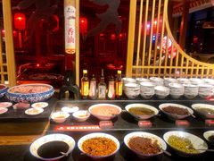 自助调料区-老版火锅(半坡店)