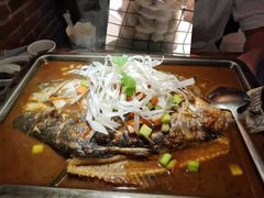 酱香烤鱼-探鱼·鲜青椒爽麻烤鱼(中山大信新都汇店)