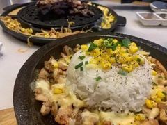 黑椒鸡腿肉拌饭-韩宫宴烤肉·黑毛和牛·料理(合肥滨湖银泰城店)