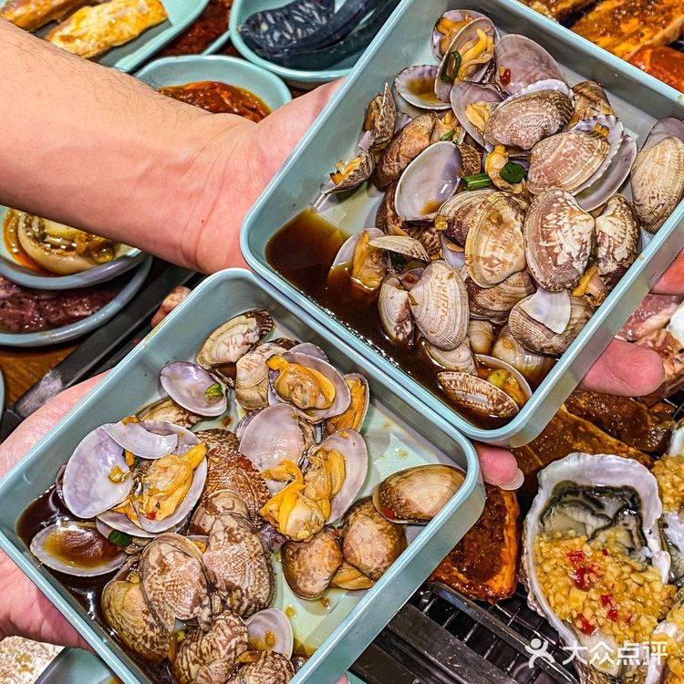团建聚餐就去这家自助吧‼️生蚝烤肉不限量