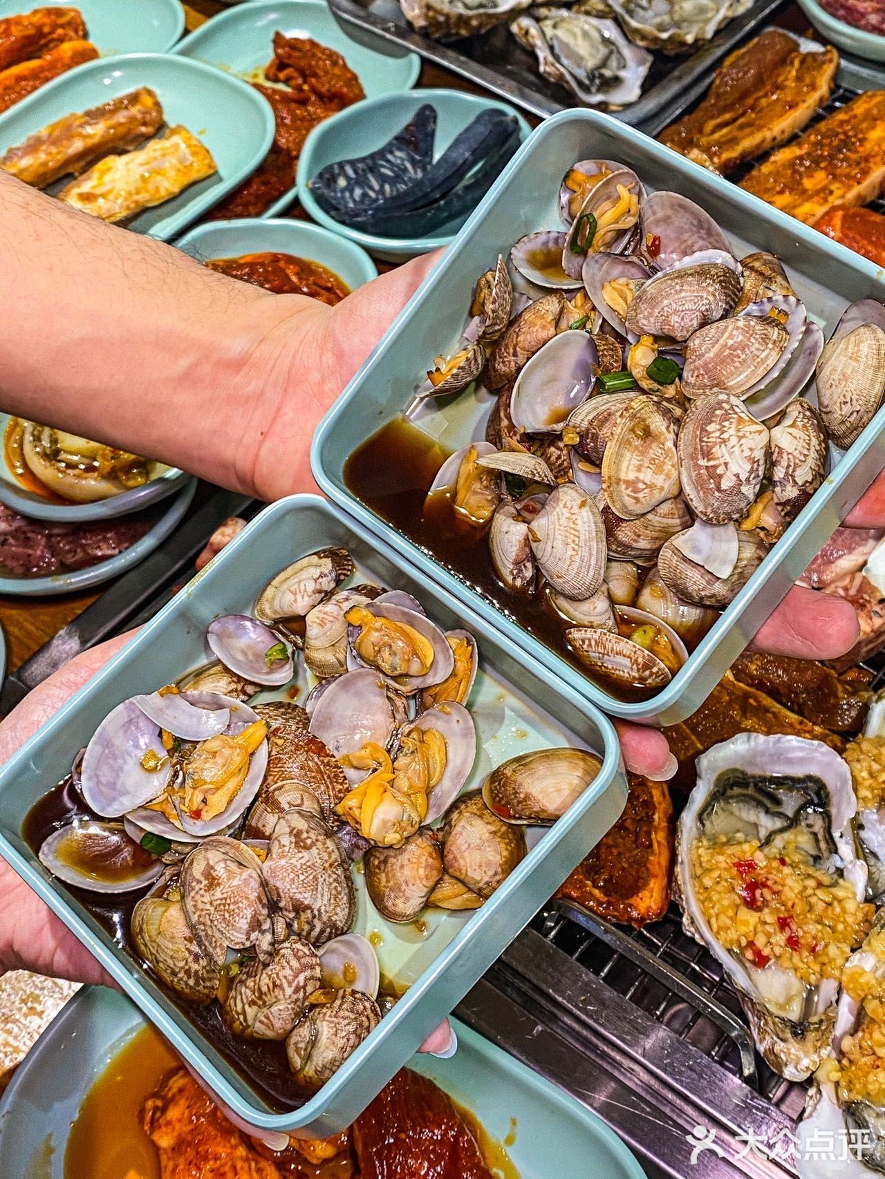 团建聚餐就去这家自助吧‼️生蚝烤肉不限量