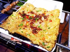 烤茄子-三个蒙古大叔羊肉串(大宁店)