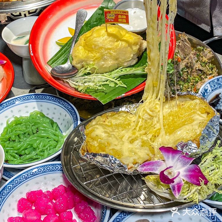 深圳惊现泰式手工糖水‼️斑斓凉虾巨巨好吃‼️