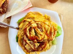 滑蛋鸡扒饭-L猪扒包(天河购书中心店)