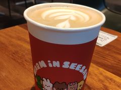 大杯热拿铁-Seesaw Coffee(上海尚悦湾店)