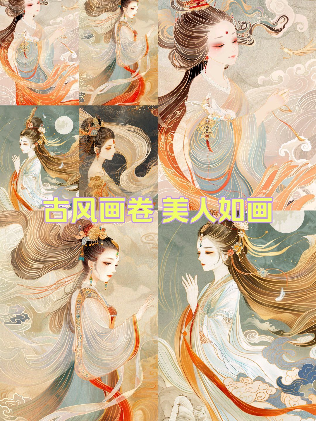 古风画卷 美人如画