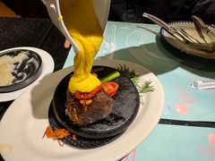 瀑布芝士菲力厚牛排伊比利亚火腿-西堤厚牛排(国瑞店)