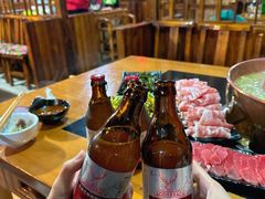 -果松木炭酸菜铜火锅·外婆参鸡汤