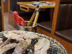 盐烧鸡腿肉-竹马炭火烤肉(南屏店)