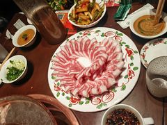 -清真·老门框爆肚涮肉·中华老字号(花乡店)