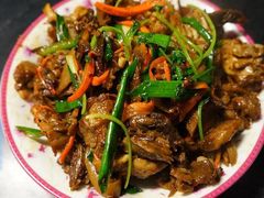 爆炒羊头肉-老师家羊杂碎(延安总店)