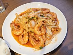 大虾烧白菜-1937青岛老味道·海肠捞饭·青岛菜(大鲍岛栈桥店)