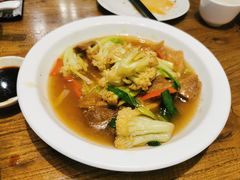 咸肉炒花菜-潮中人·潮州菜(益乐路店)
