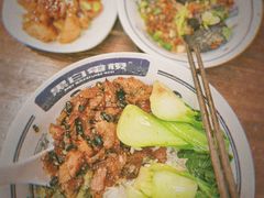 豆辣瘦肉条拌饭-黑白电视长沙小吃(美林M·LIVE天地东座店)