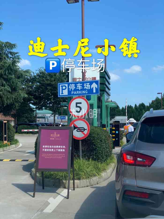 迪士尼度假区停车场-"来迪士尼一直是停在这个停车场9315,离乐.