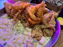 炸虾炸鸡拼年糕-HOTISLAND海鸡岛·韩国料理(江南西店)