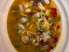 金汤酸菜鲈鱼-绿茶餐厅(蓝色港湾店)