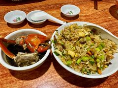 -老财炒饭·熟地蟹·冬瓜蟹