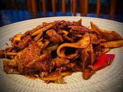 菌菇炒牛肉-丽江金茂凯悦臻选酒店-滇香馆